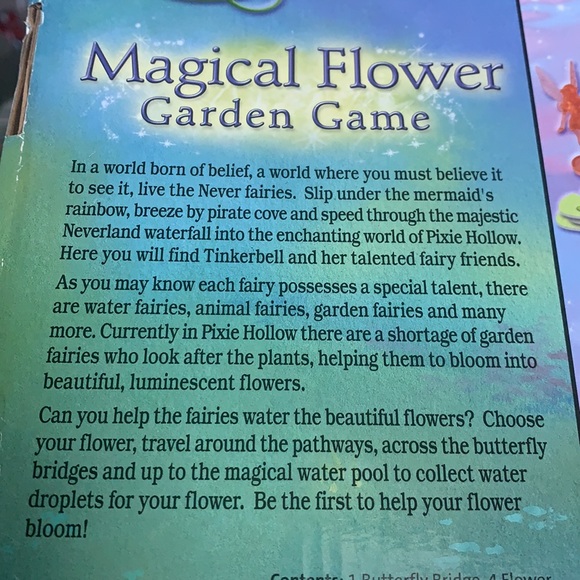 Ravensburger Disney Fairies Magical Flower Garden Game 5+ - Picture 3 of 16